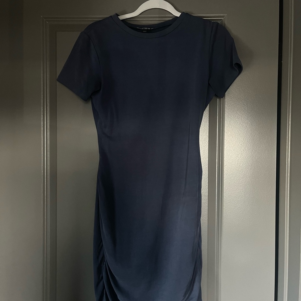 Elegant Navy Blue Dress